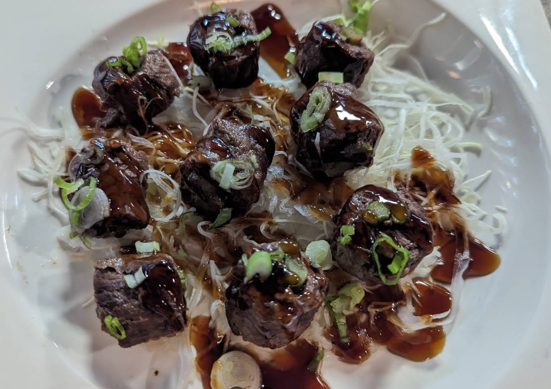 Beef Asparagus Roll